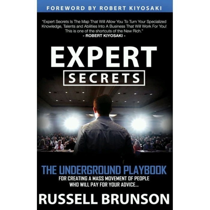 

Expert Secrets: The Underground Playbook for finding.. Russell Brunson