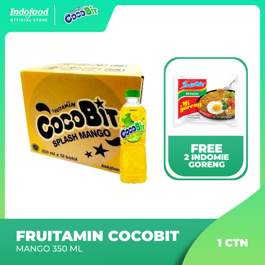 

1 ctn Fruitamin Cocobit Mango FREE 2 Indomie Goreng