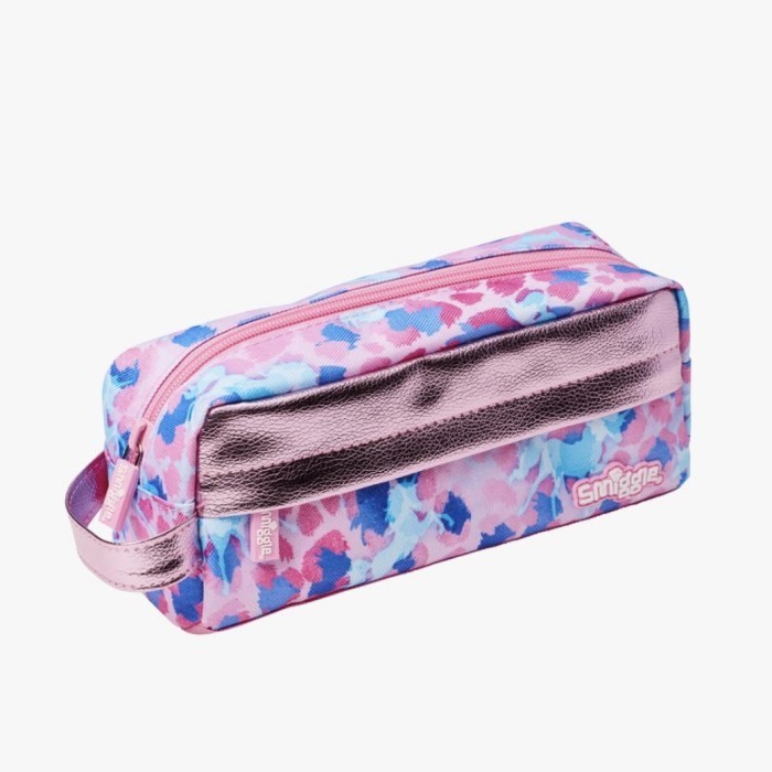 

Andma Smiggle Pencil Case Smiggler Black Original Tempat Pensil Soft Case - Merah Muda