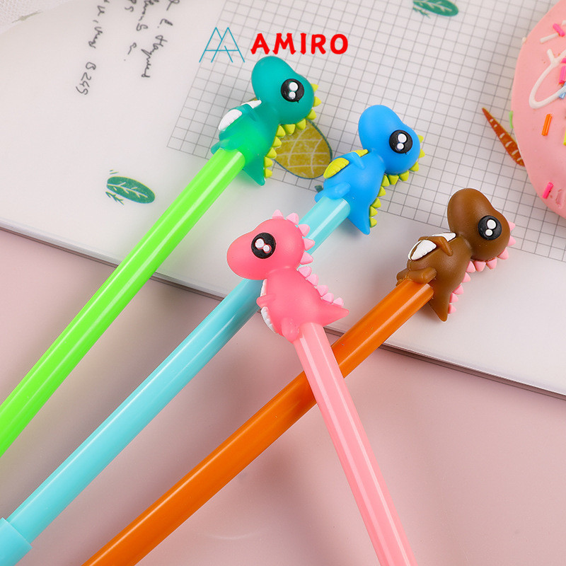 

(1pcs)Pulpen Kepala Karek Karakter Lucu Model Cute Import/Pen Jel Pena Karakter Murah Cuci Gudang
