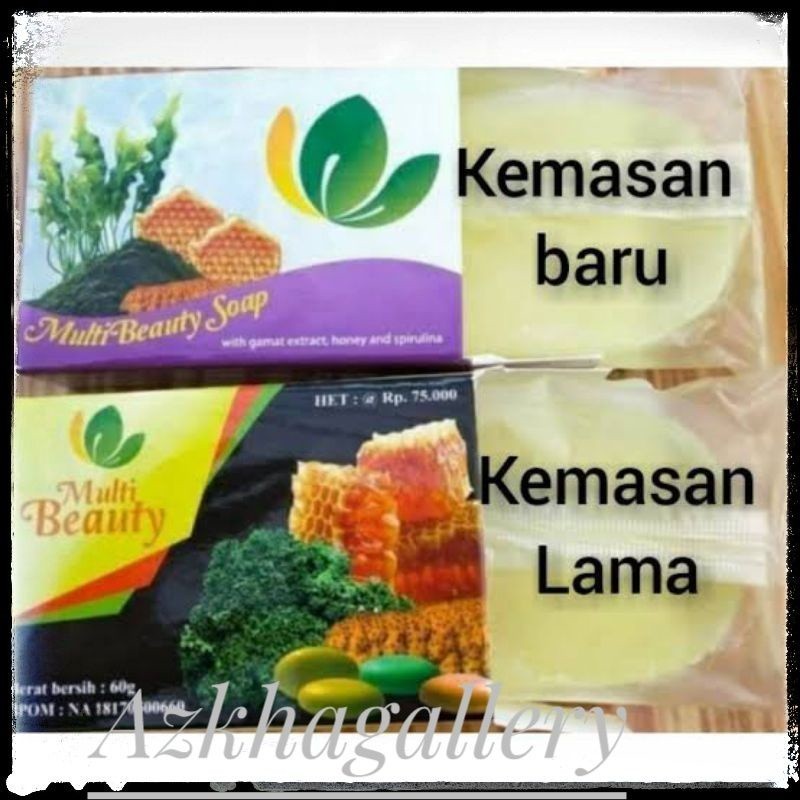 Multi Beauty Soap Gratis Jaring / Spon Original
