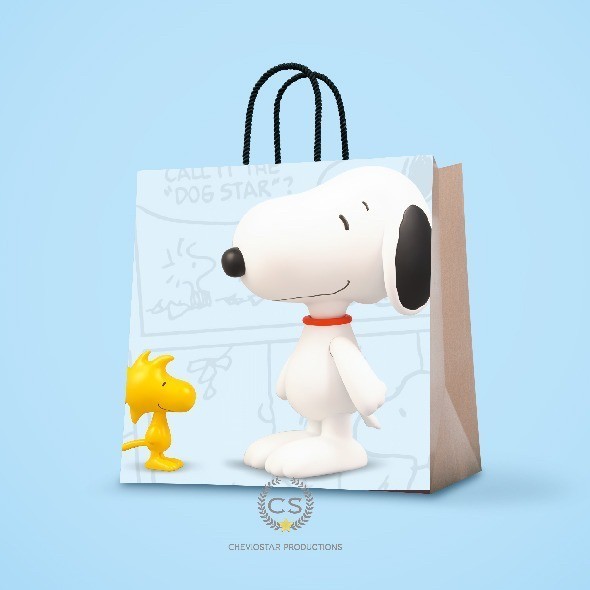 

Andriant Paperbag snoopy goodie bag hampers tas kertas paper bag - 1