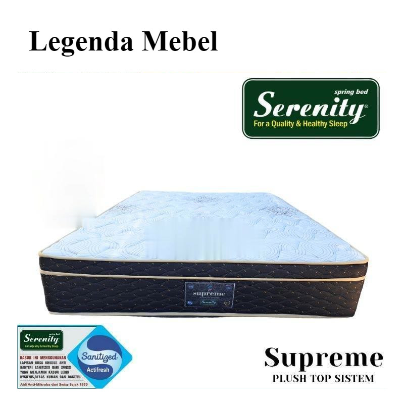 "( Bisa COD )" Springbed Elit Serenity Supreme springbed Supreme Plushtop Garansi . terlaris cirebon