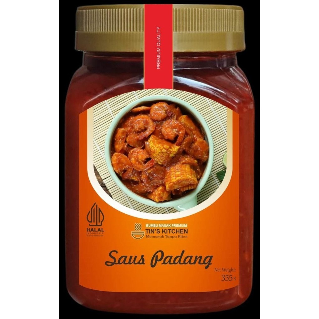 

[Terlaris] Saus Padang Instan Tin's Kitchen Tanpa Pengawet Halal - Reguler 370gr