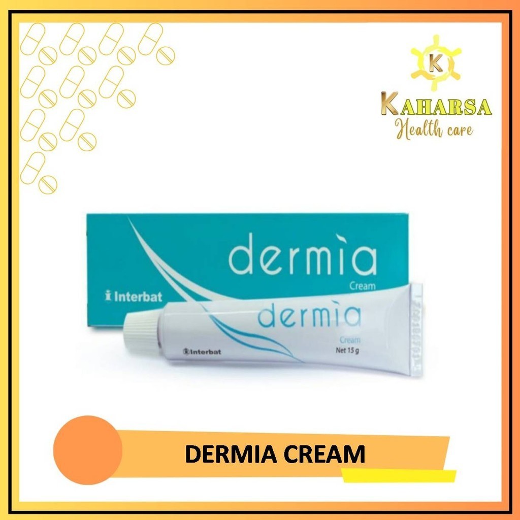 DERMIA CREAM KRIM 15 GR salep kulit, kulit kering, gatal gatal