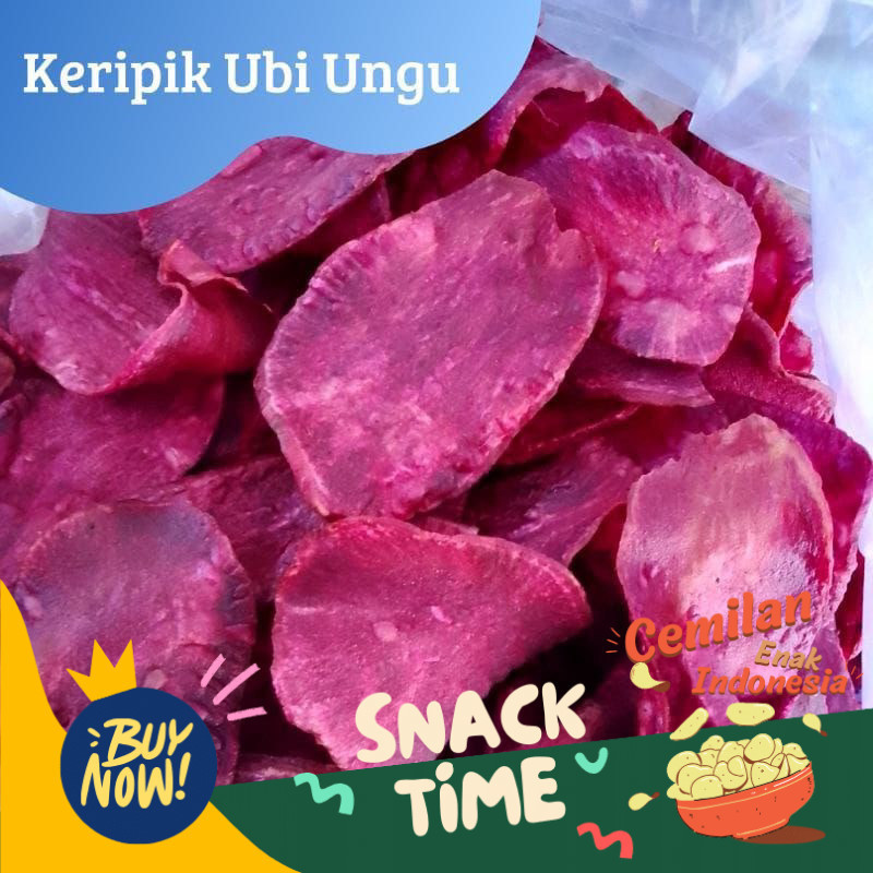 

Special Diskon Keripik Ubi Ungu 1 kilo / 1 Kg