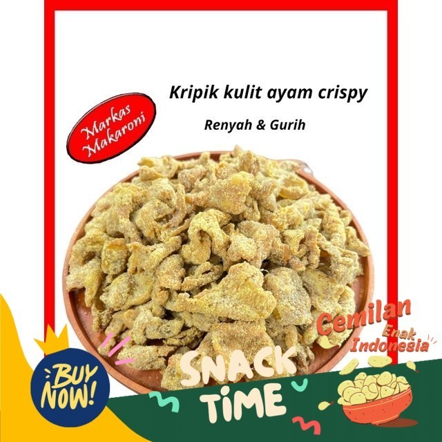 

Special Diskon kripik kulit ayam crispy 1kg