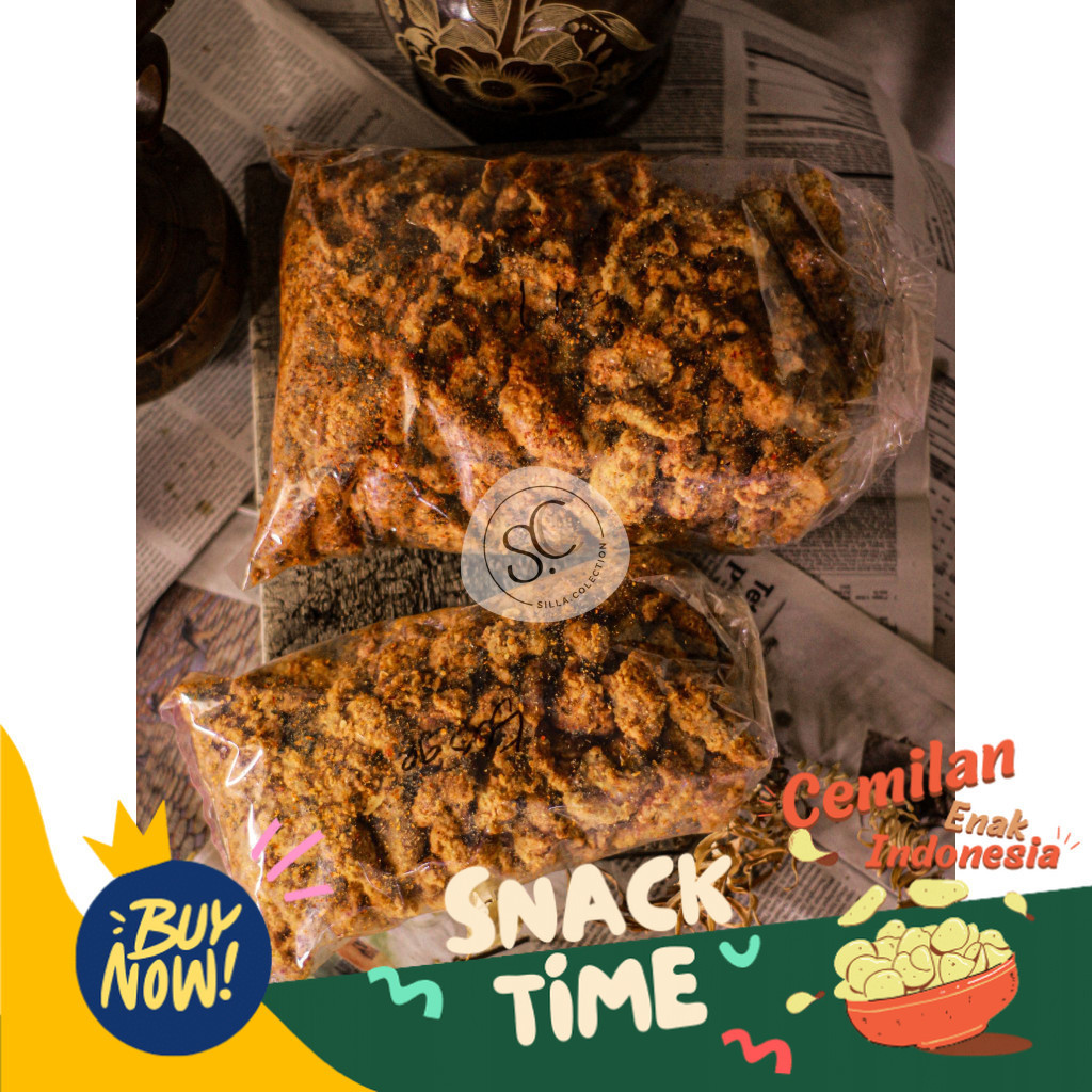 

Special Diskon KERIPIK KULIT AYAM CRISPY 1KG EXTRA DAUN JERUK/BUMBU MELIMPAH