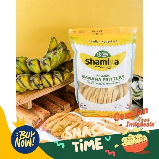 

Special Diskon Pisang goreng Shamiya Lampung frozen 750 gram
