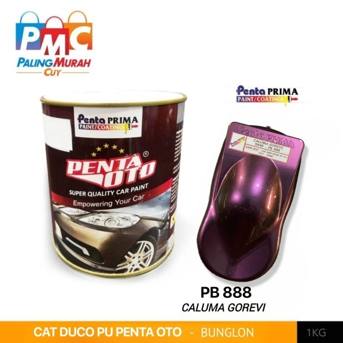 Cat BUNGLON PENTA OTO PB 888 - CALUMA GOREVI 1 Liter / Cat Duco PU Bunglon