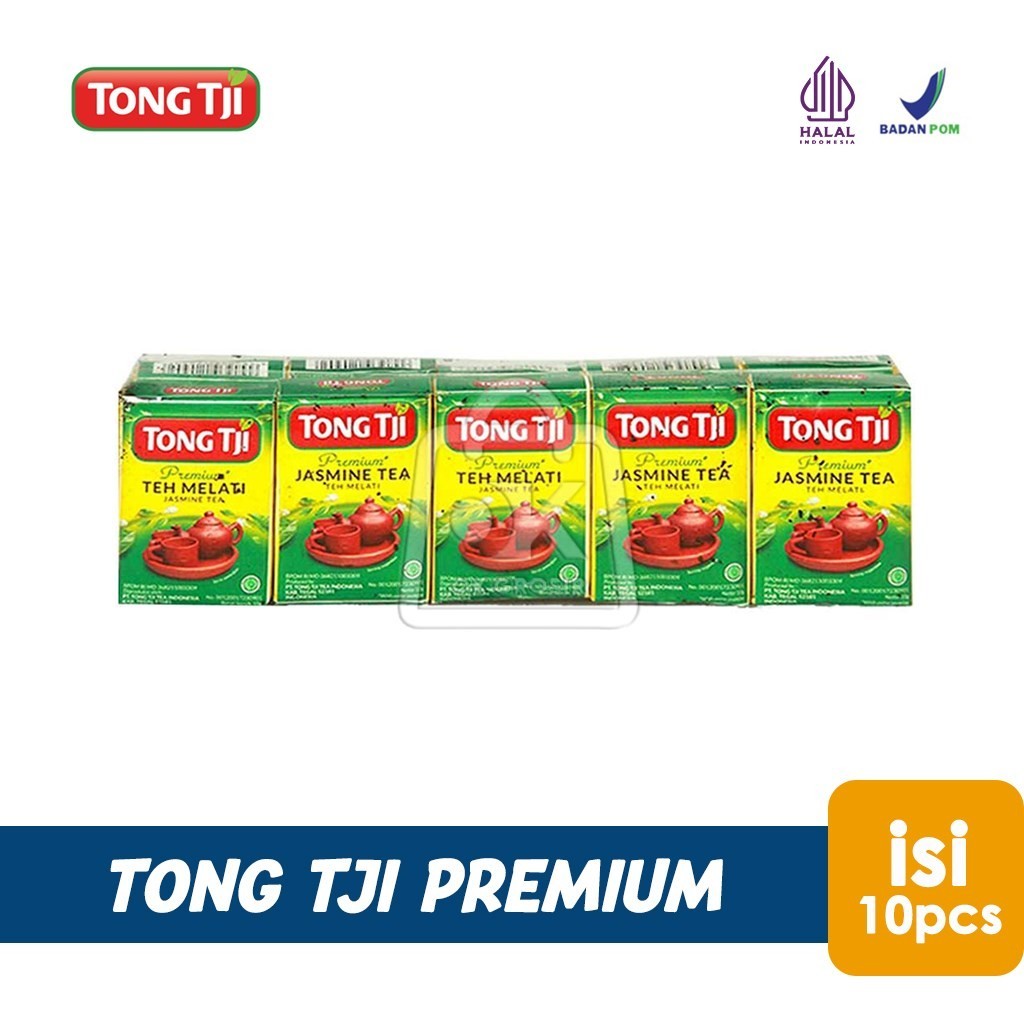 

Teh Tong Tji Premium / Jasmine Tea / Loose Tea (1 Slop isi 10 pcs)