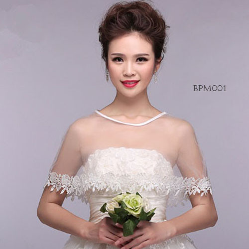 Set Bolero Cardigan Brukat Pesta Wedding Pengantin Modern Bpm001