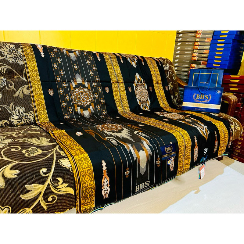 SARUNG BHS CLASSIC JGE/JSK kualitas GOLD / silver (COD/BAYAR DI TEMPAT) sarung BHS murah