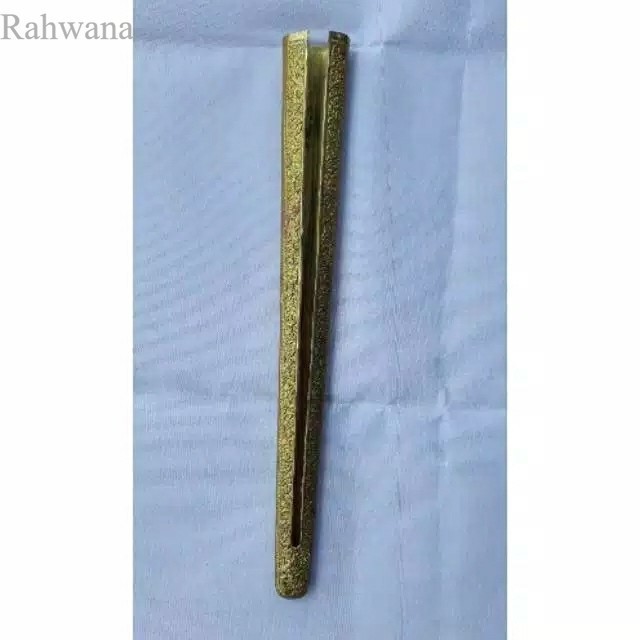 

pendok blewah kuningan 0.4mm panjang 36cm antik