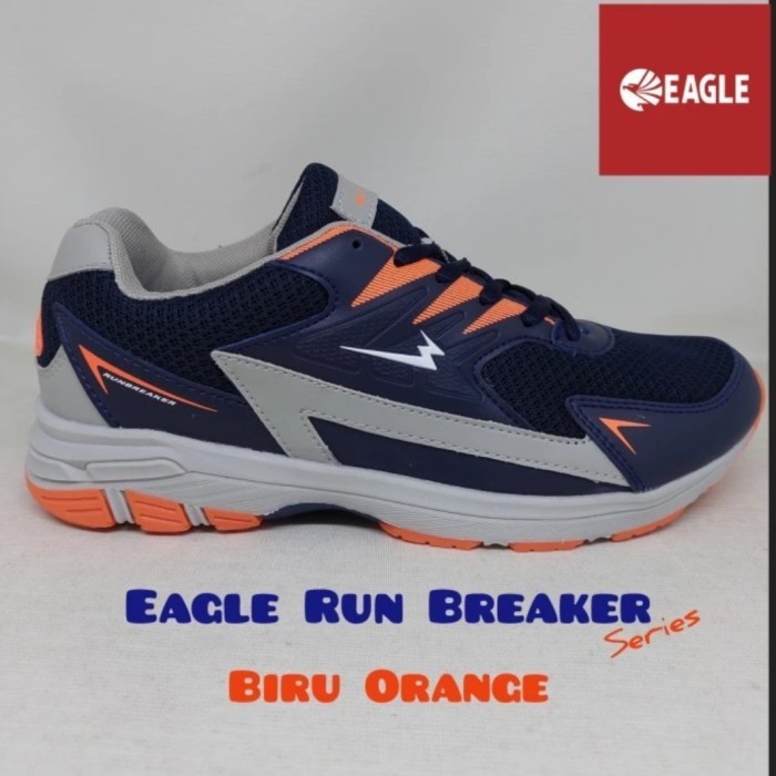 Sepatu Lari Joging Running EAGLE RUN BREAKER Original -MN24