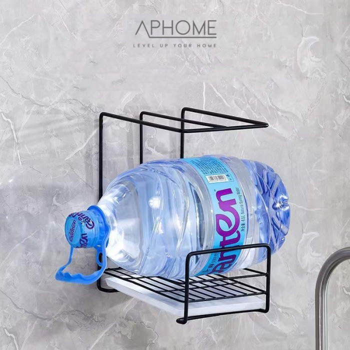 APHOME Rak Spons Rak Sabun Cuci Piring Jemuran Kain Rak Wastafel SONIA - Hitam
