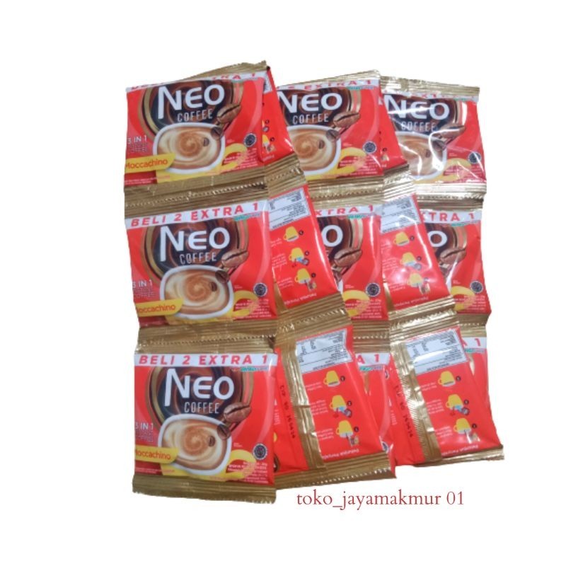 

NEO COFFE moccachino thiramishu 3 in 1 Renceng15sachet