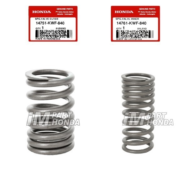 14751-KWF-840 14761-KWF-840 Per Klep Besar Kecil Megapro Mono CB Verza