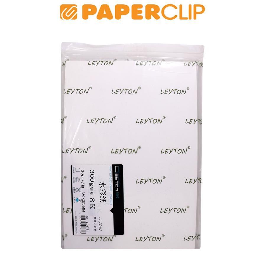 

KERTAS CAT AIR / WATERCOLOUR PAPER LEYTON ROUGH 300 3771 20S