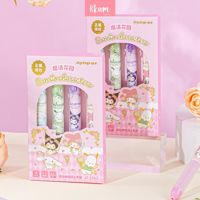 

4PCS Pen Gel Sanrio 0.5mm Black