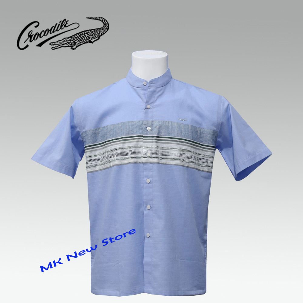 Kemeja Koko Pria Lengan Pendek Crocodile 828-1142