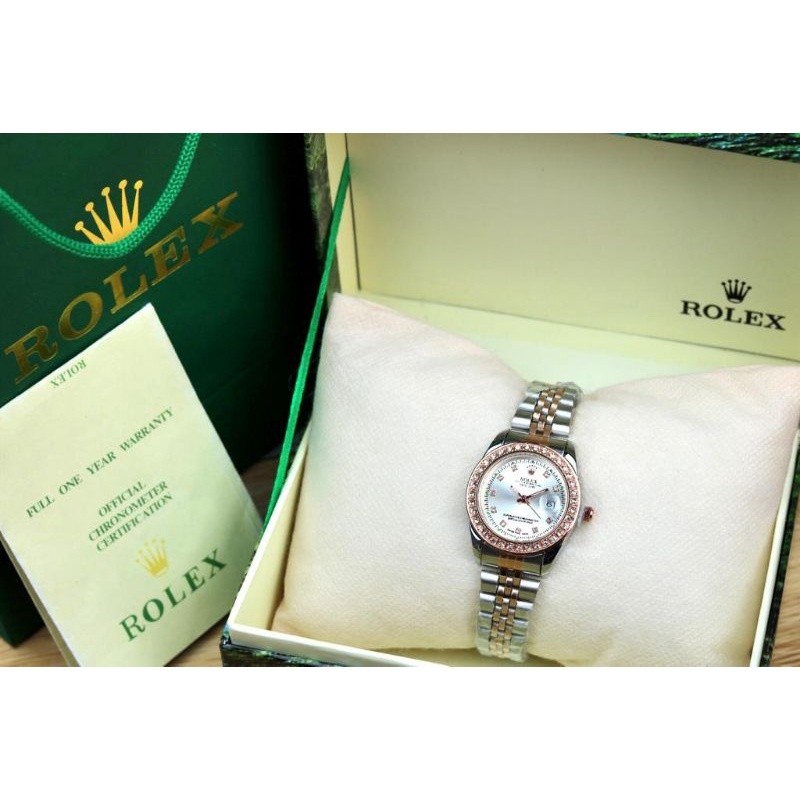 COD (TERBARU) JAM TANGAN WANITA ROLEX DIAMOND 1359P FREE BOX ORI & PAPERBAG || JAM TANGAN WANITA TER