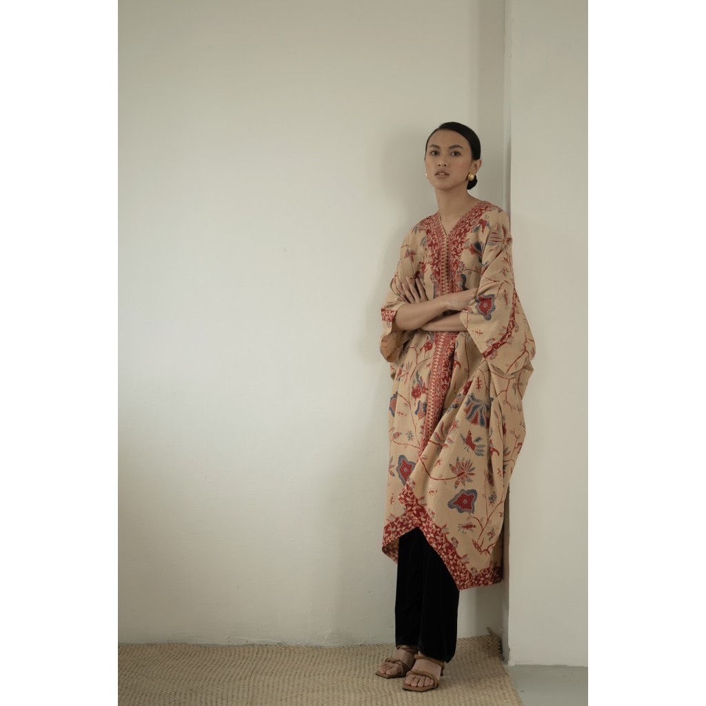 [New Collection Kaftan] Amira Dress Batik 03/Kaftan Modern/Kalong/Gamis/Hijab/Lowo