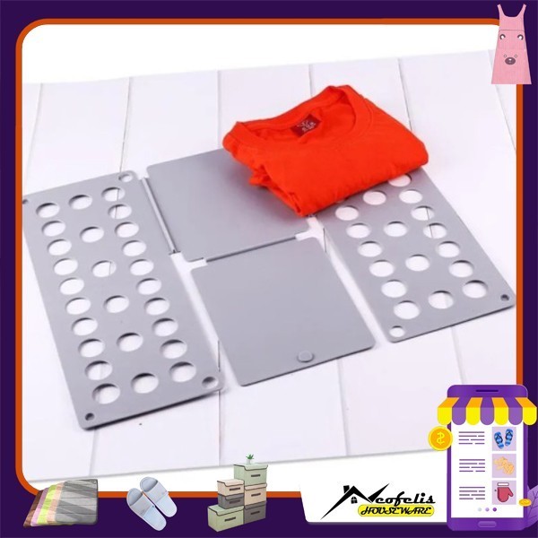 Papan Lipat Baju Praktis / Flipfold Laundry - BU10-029 - Anak Putih