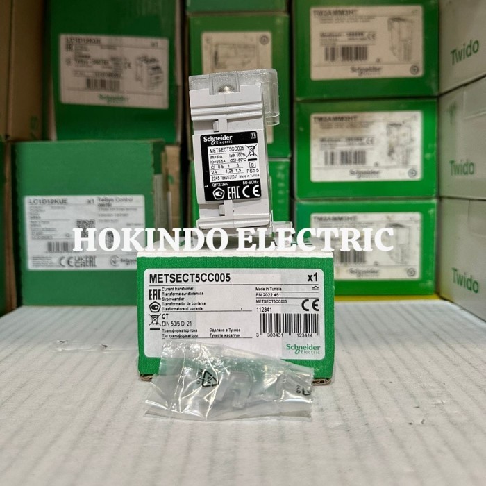 SCHNEIDER METSECT5CC005 CT / CURRENT TRANSFORMER RATIO 50/5A ORIGINAL