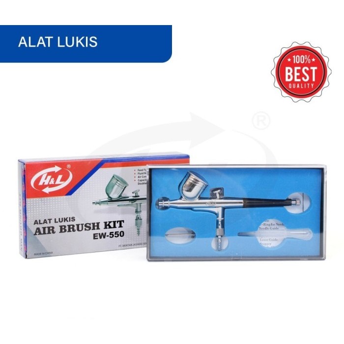 

[TERLARIS] Airbrush Air Brush Kit Pen Brush Kit ABS-1 - EW550