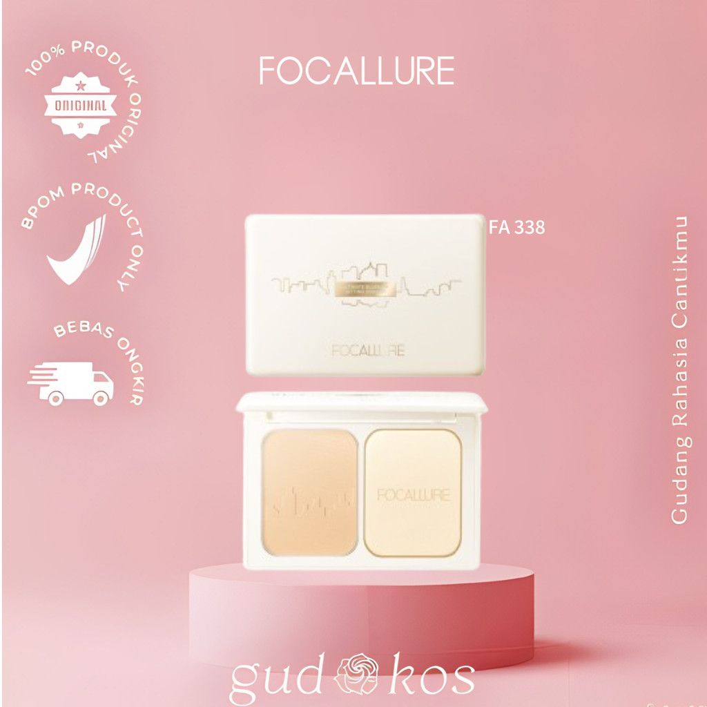 FOCALLURE |  ULTIMATE BLURRING SETTING POWDER BEDAK PADAT FA-338 ED2025