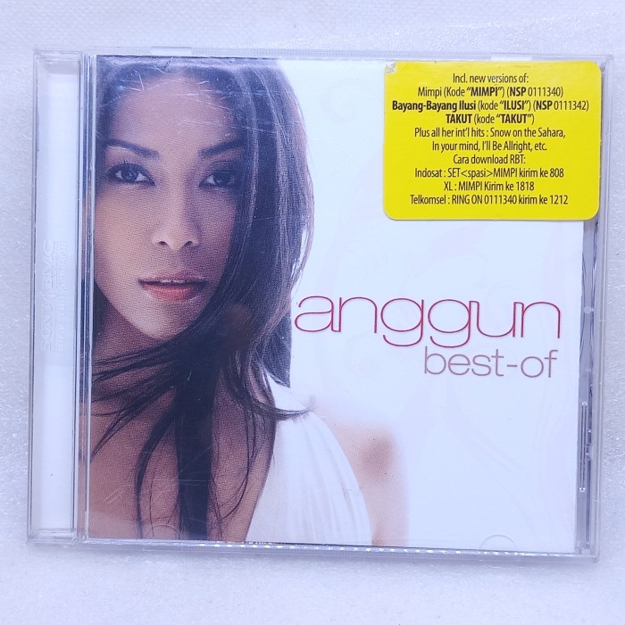 kaset CD Anggun - best of Anggun