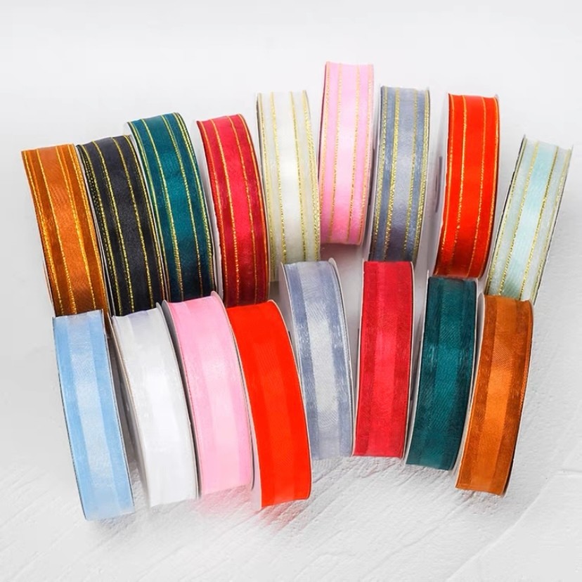 

pekanbaru / Ribbon Pita Hampers Sifon Satin Polos Berbagai Warna