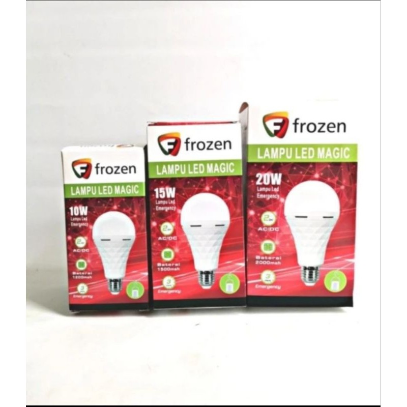 FROZEN  Lampu Emergency LED / magic lampu LED 20 watt