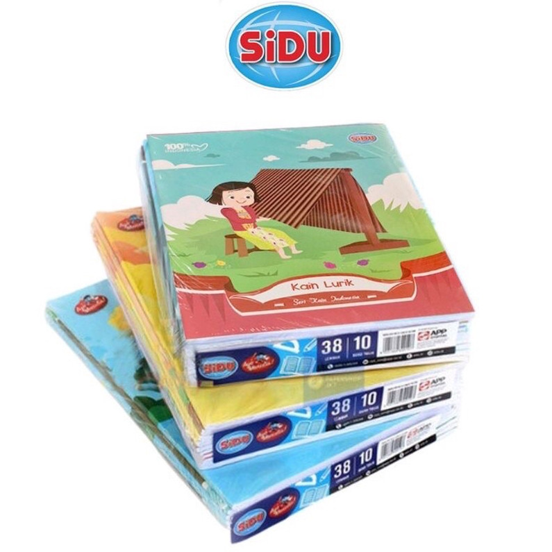 

BUKU TULIS SIDU 38 lembar ISI 10pcs
