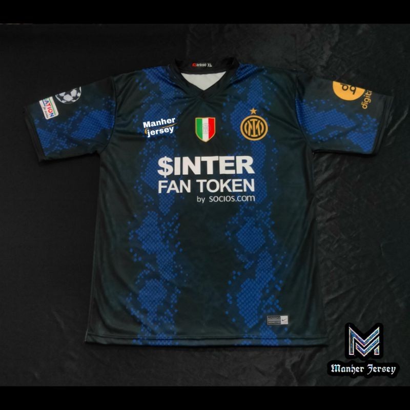 Jersey Inter Milan Home 2021 2022 Full Printing Custom