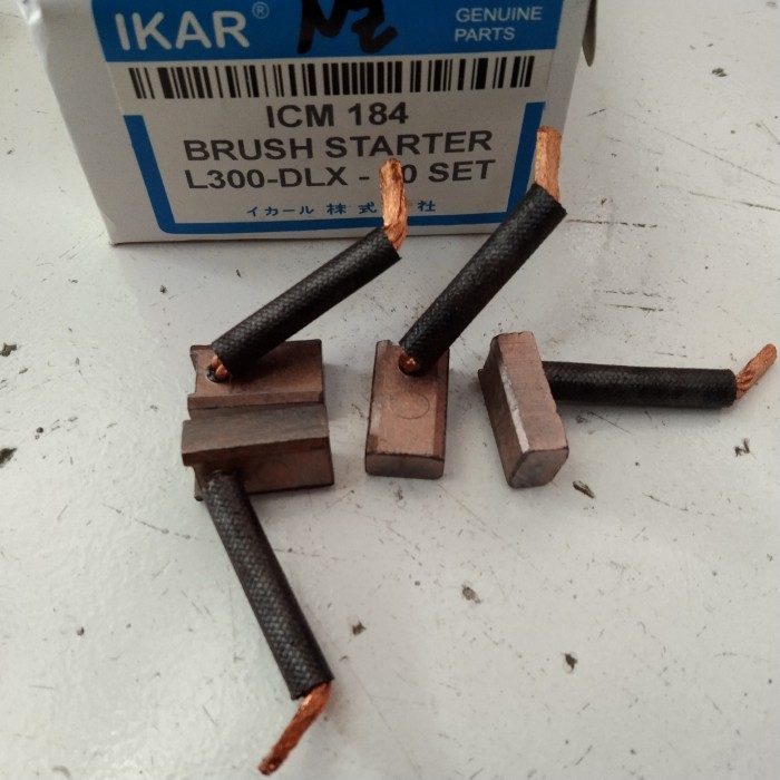 ARANG CARBON BRUSH STARTER L300 BENSIN ICM-184 PART
