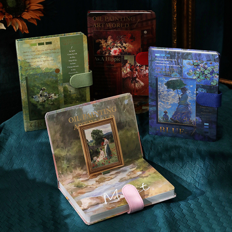 

mh Full Color Buku Diary Rosyposy Nature Pemandangan Korea Vintage Lucu / Journal / Agenda Impor /