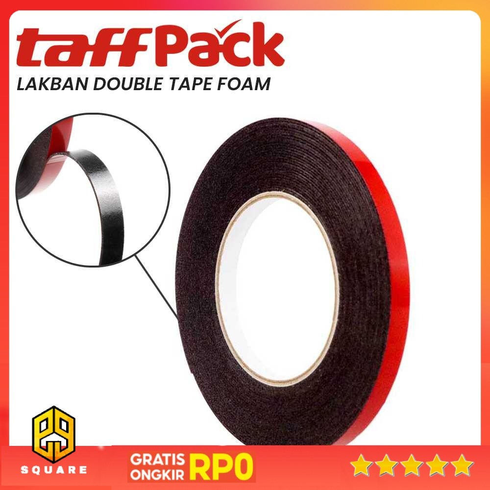 

TaffPACK Lakban Double Tape Foam 10m Original 99 Square