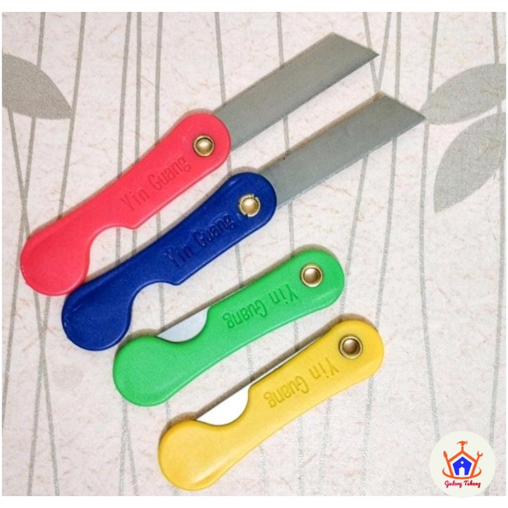 

Gudang Toko Cutter Lipat / Pisau Lipat / Silet Lipat ukuran Kecil / Kater Mini / Cuter Pensil Warna Mini Lucu Serbaguna