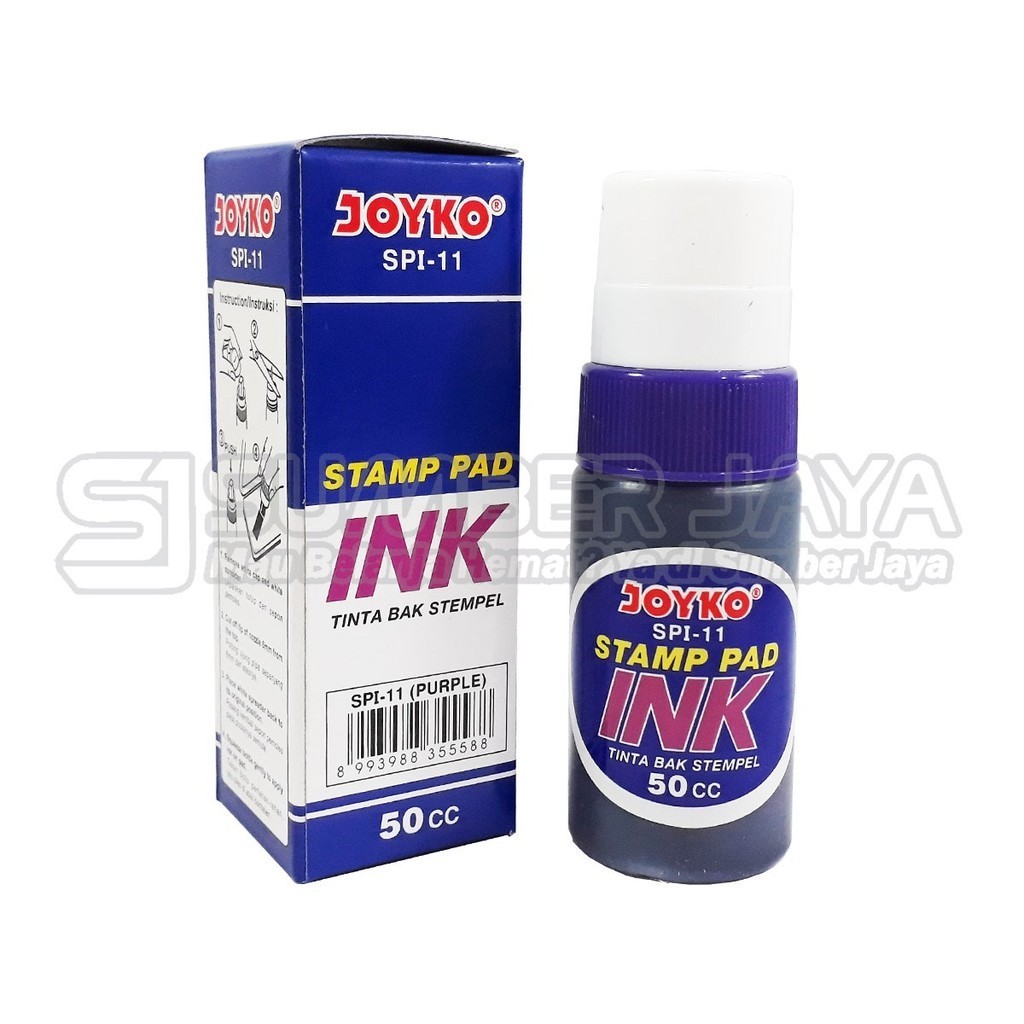 

REFILL INK STAMP PAD Isi Ulang Tinta Stempel Permanent JOYKO