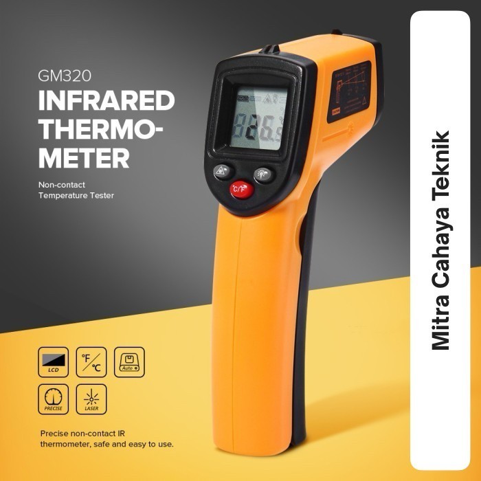 GM320 Benetech Infrared Termometer Thermometer GM-320 Termogun GM 320