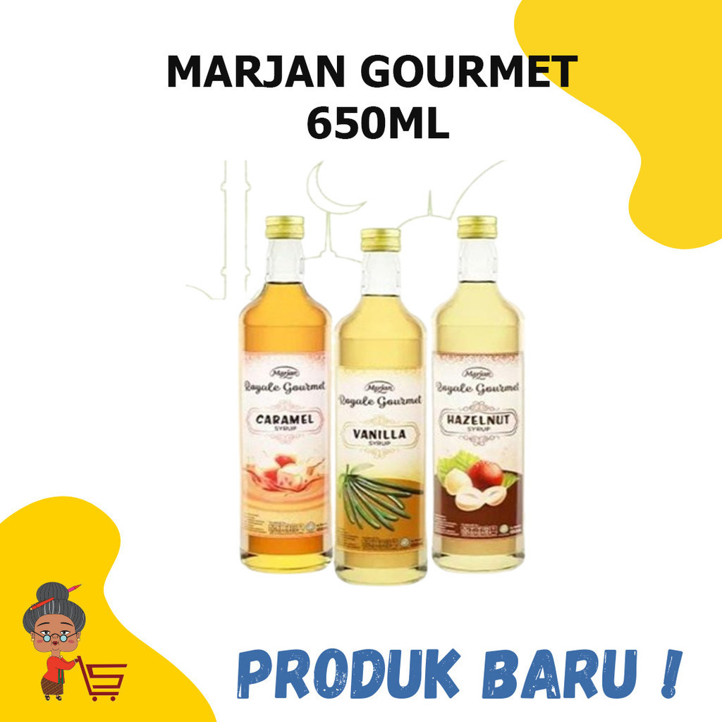 

MARJAN GOURMET 650ml / SIRUP MARJAN GOURMET / SIRUP MARJAN