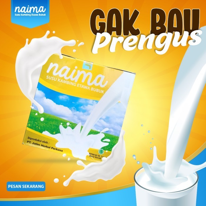 

Susu NAIMA |Susu Kambing Etawa Propolis