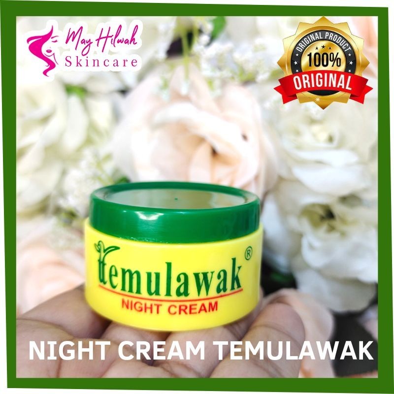❤temulawak_original❤NIGHT CREAM CREAM MALAM  TEMULAWAK ORIGINAL ASLI MALAYSIA