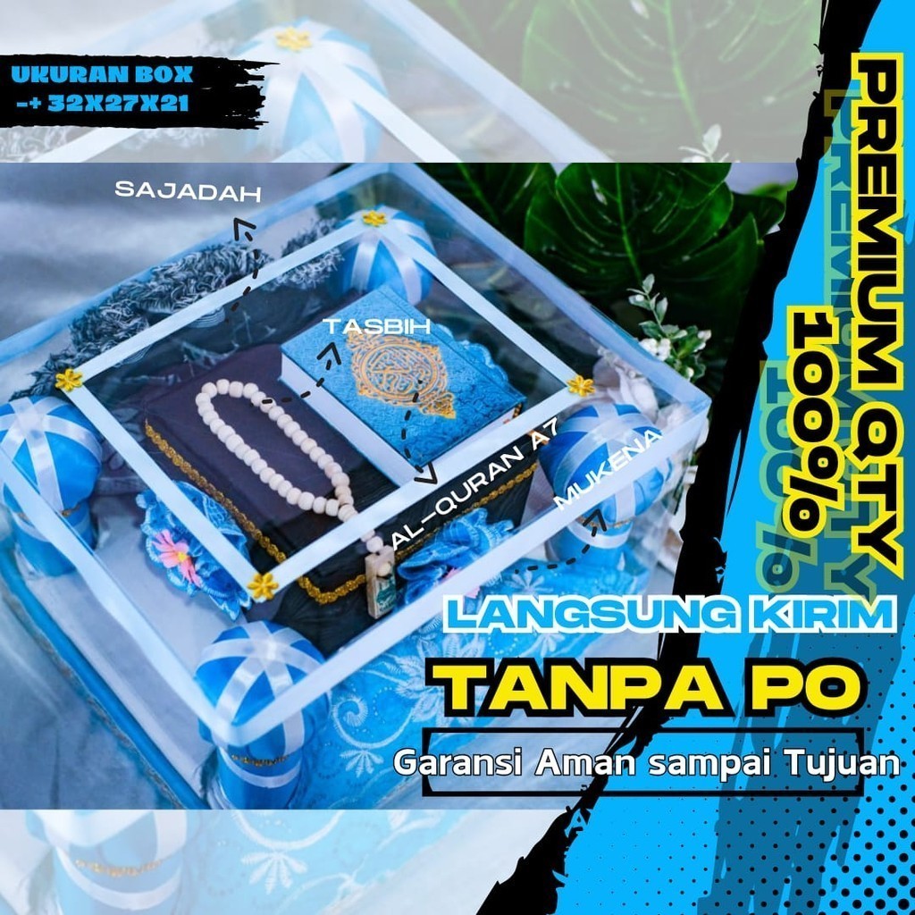 mahar pernikahan seperangkat alat sholat/ mukena mahar pernikahan premium/ mukena seserahan/ alat sh