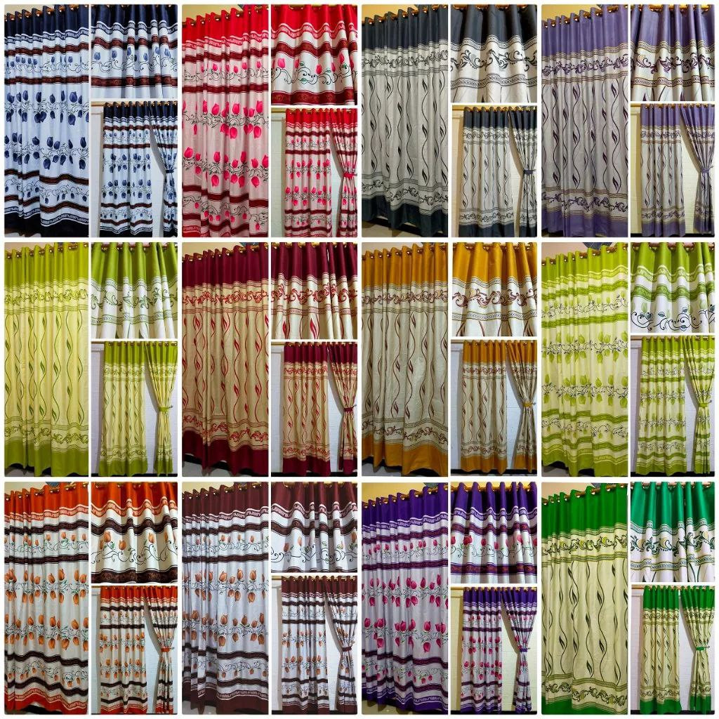 Gorden Minimalis 12 Ring / Gorden klasik Elegan Gorden Jendela / Free Tali