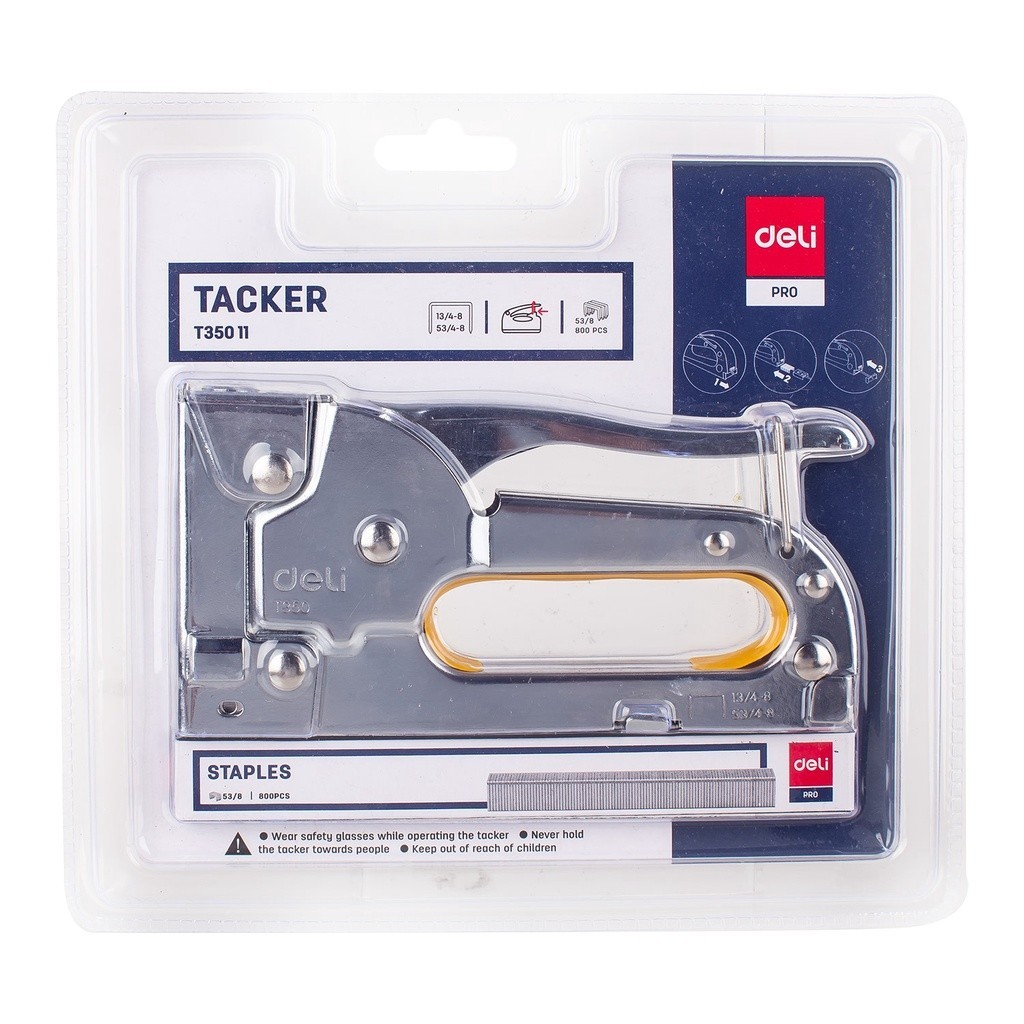 

Gun Tacker Deli Stapler Metal Besar - Et35011