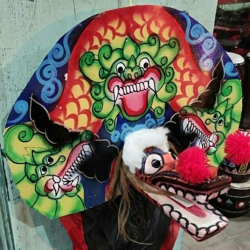 isabelyese Barongan anak / barongan mainan / barongan murah / barongan kayu / barongan asli kayu