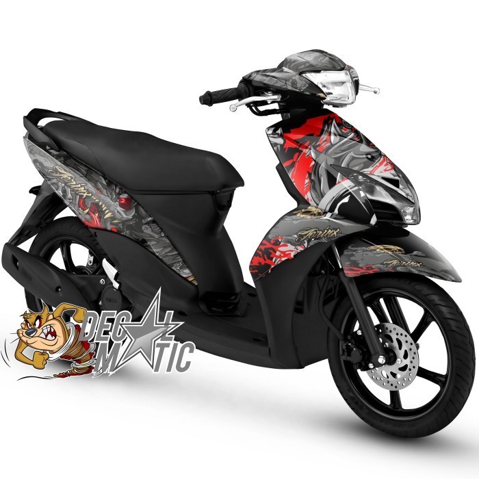Decal Mio GT Full Body Variasi Stiker Full body Motor J Sticker Mio J/ Mio GT  Wolf